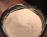 A picture of step 5 of Simple White Chocolate Cheesecake with Raspberry Sauce.