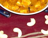 A picture of step 8 of Shahi paneer.