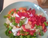 Foto del paso 2 de la receta Solomillo de cerdo en salsa de verduras