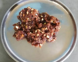 A picture of step 2 of Dates & dry fruits Modak.