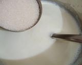 A picture of step 2 of Fruit Custard.