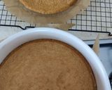 Pisztácia piskótás, eperhabos torta gluténmentesen recept fázis 5 fotója