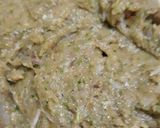A picture of step 3 of Chicken Fritters😋.