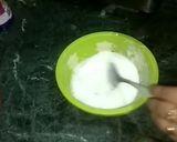 A picture of step 2 of Mint Raita.