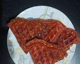 A picture of step 5 of Red Velvet Waffles.
