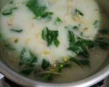 Foto langkah ke 5 dari resep Bobor Bayam Taoge.