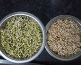 A picture of step 1 of Protein Rich Mixed Sprouts Pulao.