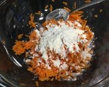 A picture of step 1 of Carrot cake with no nuts or butter!!!.