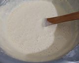 A picture of step 3 of Vanilla bundt cake.