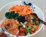Foto langkah ke 4 dari resep Vegan Bibimbap.