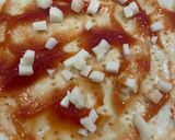 Foto langkah ke 8 dari resep Pizza ayam.
