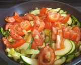Foto del paso 1 de la receta: Pasta con verduras veraniegas y tahini