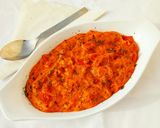 A picture of step 7 of Achari Besan.