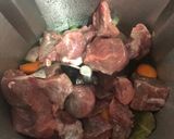 Foto del paso 3 de la receta Arepas de ternera deshilachada en salsa de mostaza, miel y vegetales (versión normal y Mambo)