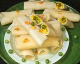 স্টাফড ছানার নোনতা পাঠিসাপটা(Stuffed chanar nonta Patisapta Recipe In Bengali) রেসিপি ধাপ - 6 ছবি
