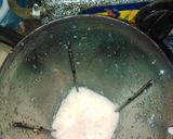 A picture of step 1 of Smoke chicken karahi biryani.