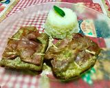 Foto del paso 5 de la receta: Saltimbocca con Timbal de Arroz 🍚
