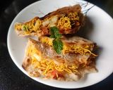 A picture of step 6 of Cheese desi tacos.