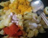 A picture of step 5 of Amla Achar.