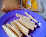 Foto langkah ke 1 dari resep Mozarella stik simple.