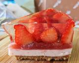 免烤箱 /草莓水晶乳酪蛋糕 (無鮮奶油TEST版)食譜步驟6照片