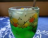 Foto langkah ke 4 dari resep Es pandan selasih.