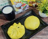 Foto langkah ke 7 dari resep Bakpao Labu Kuning Isi Cokelat.