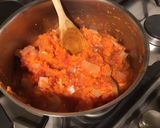 Une image de l'étape 7 de Sauce aux carottes, tomates, ail, oignon et estragon.