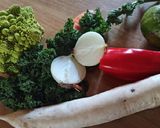 Foto del paso 1 de la receta: Tortilla de vegetales