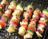Csirkés saslik recept fázis 8 fotója