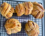 A picture of step 3 of Pumpkin Cinnamon Swirl Bread Rolls.