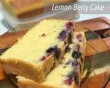 Lemon Berry Cake langkah memasak 8 foto