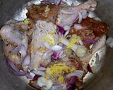 A picture of step 5 of Marinated Fried Chicken.