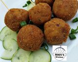 A picture of step 7 of Fish and potatoe kebab/skewers.