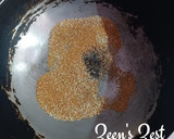 A picture of step 2 of Amaranth Popcorn.