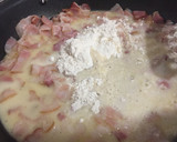 Foto del paso 3 de la receta: Flautin de brick con bacon bechamel pavo y queso