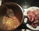 Pas rețetă Carne de vită în sos alb 2 fotografie