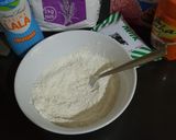 A picture of step 1 of Two-ingredient no yeast fried donuts.