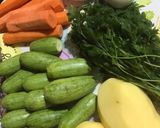 صورة لخطوة 1 من وصفة شوربة خضار صحية