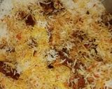 A picture of step 15 of Beef Biryani.