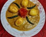 A picture of step 3 of Green Chillies Egg Butter Masala.