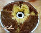 Foto langkah ke 5 dari resep Steamed marble cake (versi ekonomis).