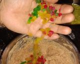 A picture of step 7 of Biscuit dry fruits cake.