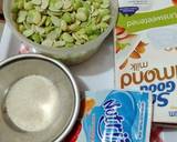 20.2~ Puding Edamame - Almond *dairy-free langkah memasak 1 foto