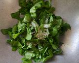 A picture of step 1 of Palak (Spinach) Raita Sauted !!.