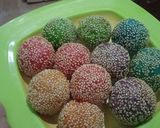 Foto langkah ke 4 dari resep Onde-onde pelangi 🌈.