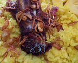 Foto langkah ke 5 dari resep Nasi Mandhi daging kambing praktis.