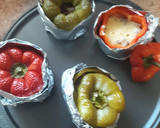 Foto del paso 9 de la receta: Pimientos rellenos de carne molida (picadillo) y queso