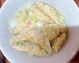 รูปขั้นตอนการทำที่ 3 ของ เกี๊ยวอกไก่ คลีน