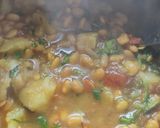 A picture of step 7 of Soya Bean Curry.